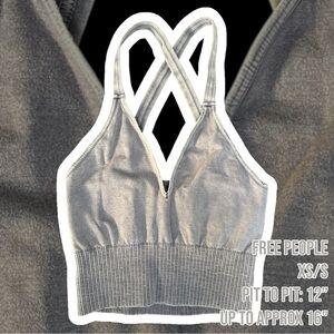 NEW $48 MSRP Free People Good Karma Crop XS/S